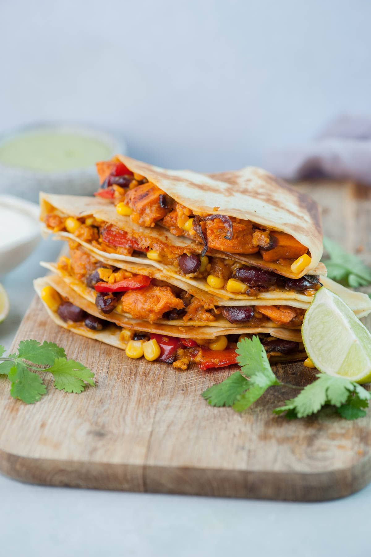 VEGETABLE QUESADILLA 